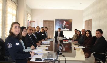 Selim’de “Kadına Yönelik Şiddetle Mücadele” toplantısı yapıldı