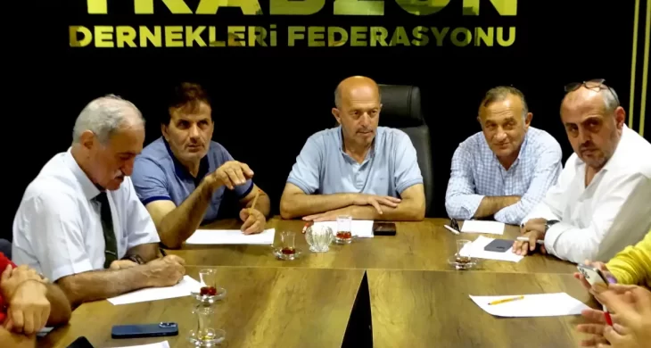 Trabzon Dernekler Federasyonu Trabzon’da toplandı