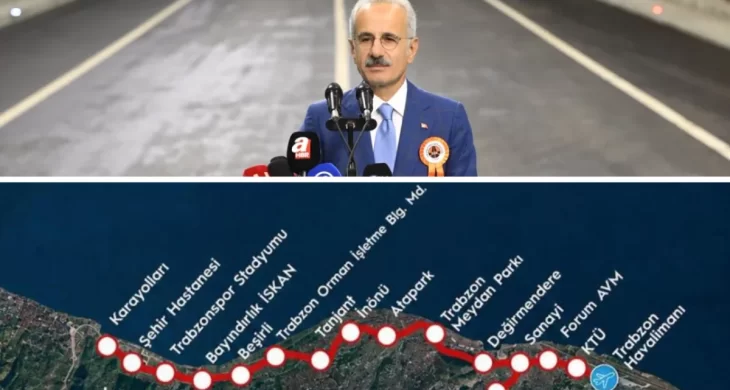 Trabzon Raylı Sistem Hattı için tarih belli oldu