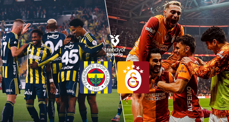 Trendyol Süper Lig’de derbi heyecanı: Fenerbahçe – Galatasaray