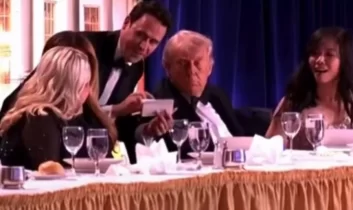 Trump’ın katıldığı Beyaz Saray’daki programda silahlı saldırı: 1 polis yaralandı