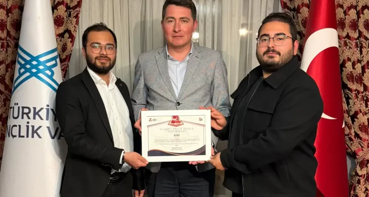 TÜGVA Ankara’nın BÖRÜ Takımına TEKNOFEST’ten Prestij Ödülü