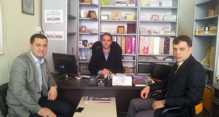MHP Milletvekili A.Adayı Turan Yaldır Gazetemizi Ziyaret etti