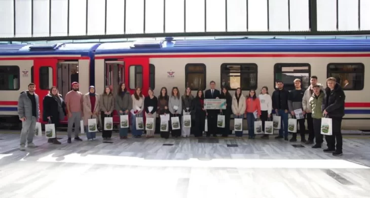 Turistik Doğu Ekspresi yolcuları Tarihî Ankara Garı’ndan uğurlandı