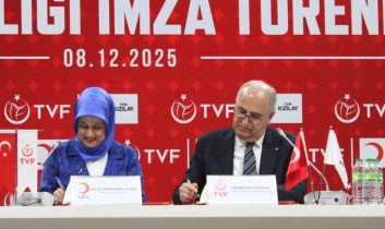 Türk Kızılay ve Türkiye Voleybol Federasyonu ortak çalışmaların düzenlenmesi amacıyla iş birliği protokolü imzaladı