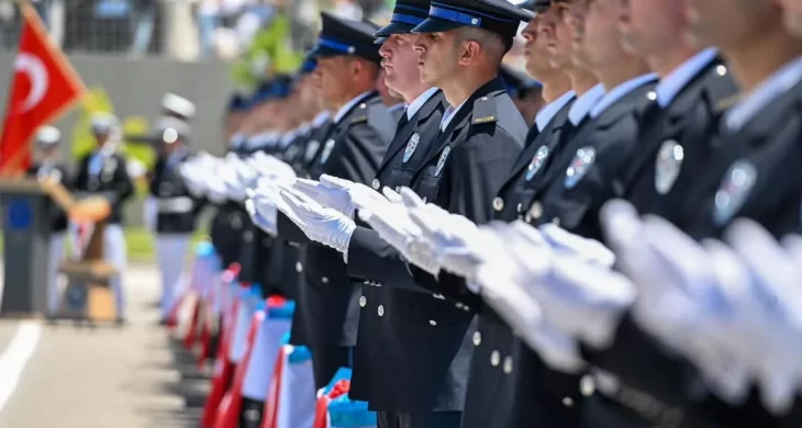 Türk Polis Teşkilatı’na Erzurum’dan 703 Yeni Nefer
