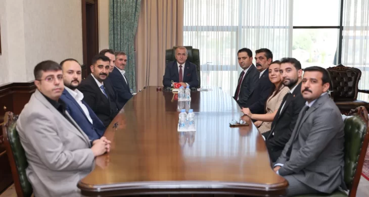 TÜRKAV Elazığ Şubesi’nden Vali Hatipoğlu’na ziyaret