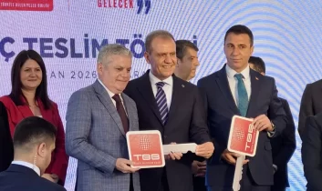Türkiye Belediyeler Birliğinden Giresun’a iş makinesi