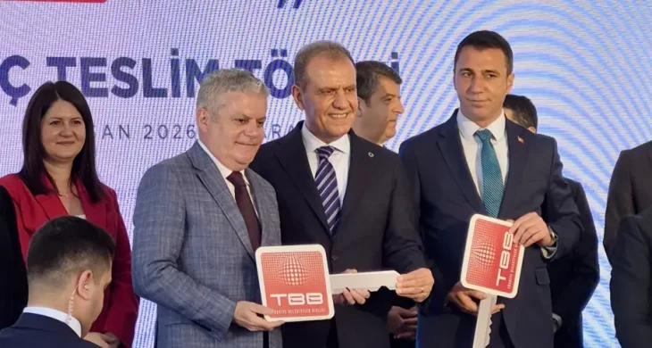 Türkiye Belediyeler Birliğinden Giresun’a iş makinesi