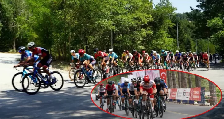 Türkiye kupası yol yarışı heyecanı Isparta’da sürüyor