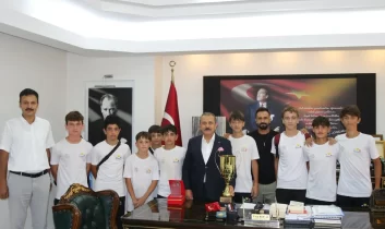 Türkiye Şampiyonlarından Başkan Koçal’a teşekkür