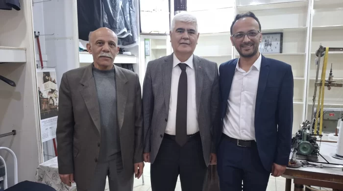 Türkiye Terziler Federasyonu Genel Başkanı Ali Sefa Şen Beypazarı’nda esnafla buluştu