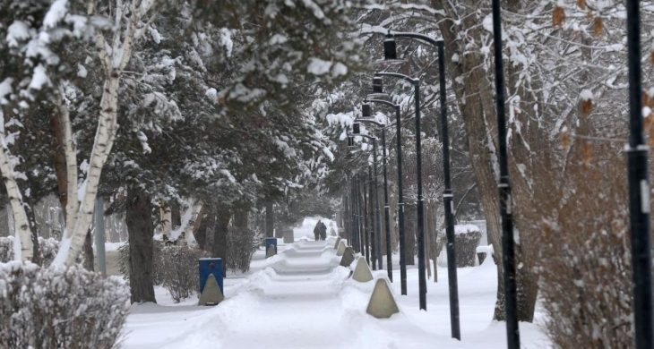 Türkiye’nin en soğuk şehri eksi 30,3 dereceyle Erzurum oldu