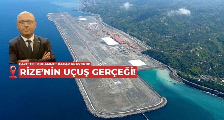 Rize’nin uçuş gerçeği ortaya çıktı; Söylenti çok, girişim yok!”