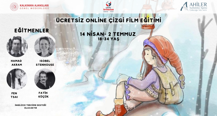 AHİKA Tarafından Ücretsiz Online Çizgi Film Eğitimi