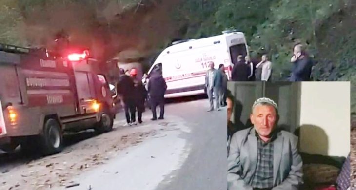 Yirmi beş metreden uçurumdan düşerek hayatını kaybetti