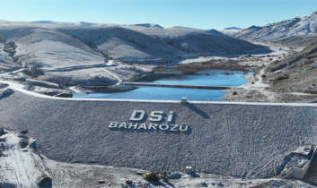 Sivas Ulaş Baharözü Barajı’nda su tutuldu