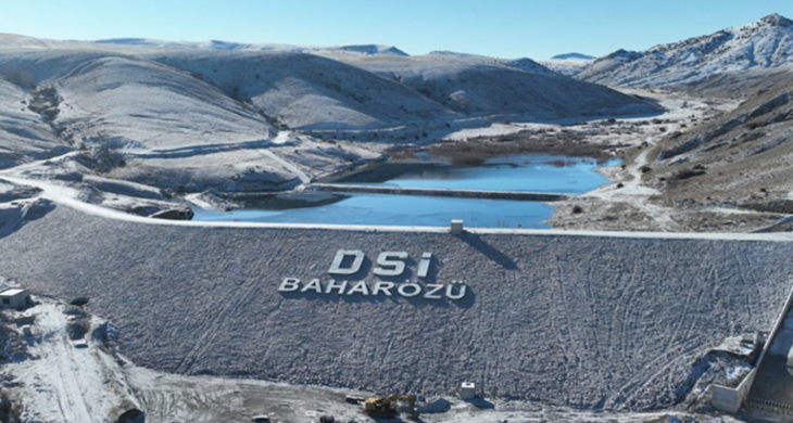 Sivas Ulaş Baharözü Barajı’nda su tutuldu