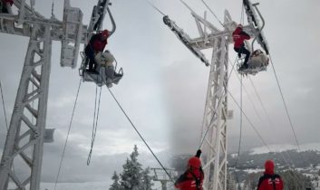 Uludağ’da telesiyej arızası: Yolcular mahsur kaldı