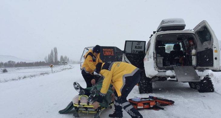 112 Ve UMKE Ekipleri Engel Tanımıyor