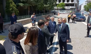 Uşak Valisi, Turan Ergün Göreve Başladı