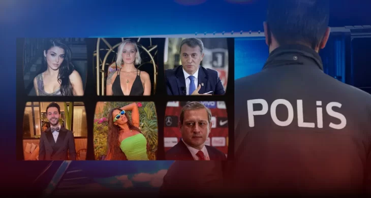 Uyuşturucu soruşturmasında ünlü isimler adliyeye sevk edildi