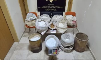 Uyuşturucuya geçit yok: Hatay’da operasyon zinciri