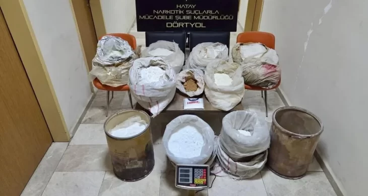 Uyuşturucuya geçit yok: Hatay’da operasyon zinciri