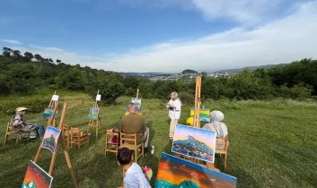Uyuyan Güzel’in eşsiz manzarasında sanat buluşması