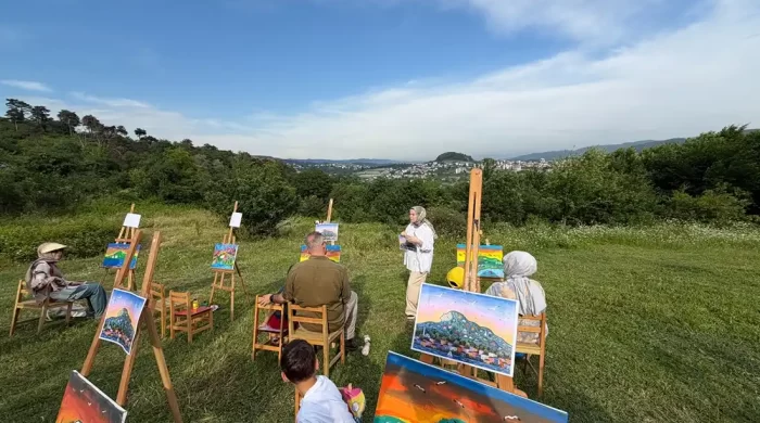 Uyuyan Güzel’in eşsiz manzarasında sanat buluşması