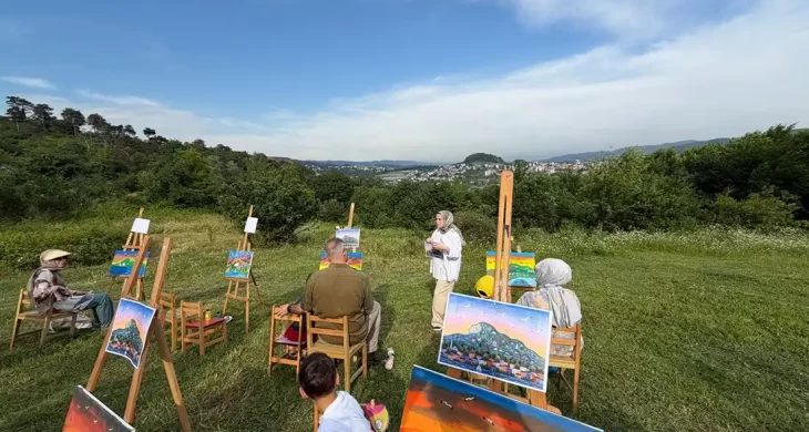 Uyuyan Güzel’in eşsiz manzarasında sanat buluşması