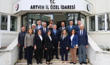 Vali Ergün’den İl Özel İdaresine “Hayırlı Olsun” ziyareti