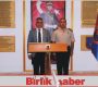 Vali Pekmez İl Jandarma ve Garnizon Komutanlığını ziyaret etti