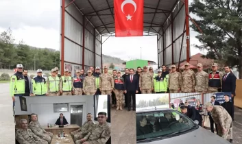 Vali Masatlı denetimde bayramlaştı