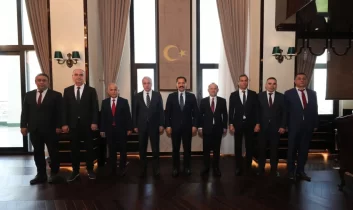 Vali Masatlı, vergi çalışanlarını kabul etti