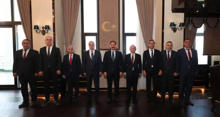 Vali Masatlı, vergi çalışanlarını kabul etti