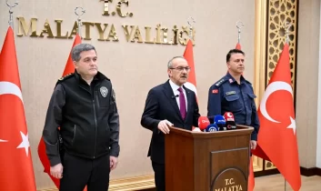 Vali Seddar Yavuz’dan Malatya’nın 4 aylık asayiş raporu