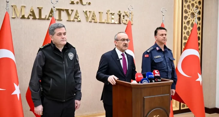 Vali Seddar Yavuz’dan Malatya’nın 4 aylık asayiş raporu