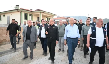Vali Yavuz Doğanşehir’de incelemelerde bulundu