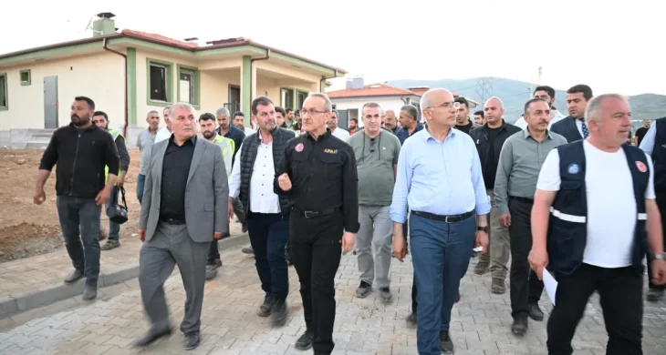 Vali Yavuz Doğanşehir’de incelemelerde bulundu