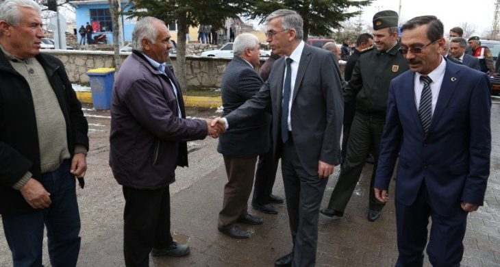 Vali Ataklı Güzelyurt İlçesini ziyaret etti