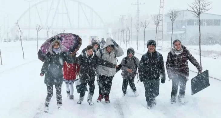 Van’da 27 Şubat’ta okullar tatil edildi
