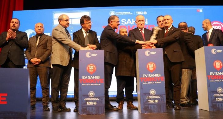 Van’da yapılacak 6 bin 803 konutun hak sahipleri kurayla belirlendi