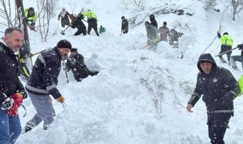 Van’ın Çatak ilçesinde iki mahalleye çığ düştü: Bir kadın çığ altında kaldı