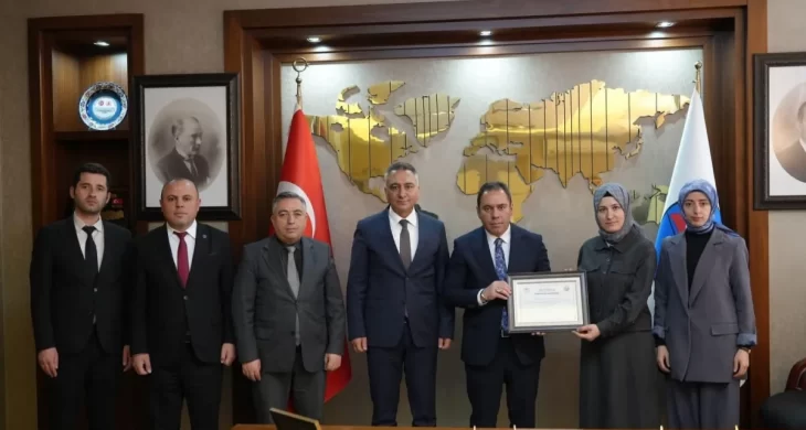 Vergi haftası kapsamında Başkan Senger’e ziyaret