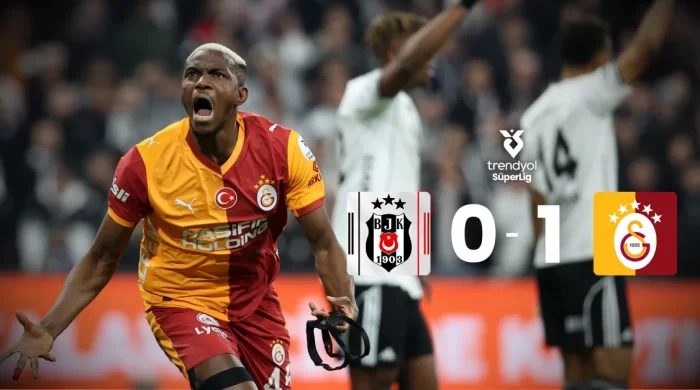 Victor Osimhen sahne aldı: Galatasaray, Beşiktaş’ı devirdi