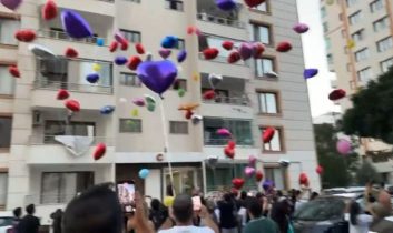 Lösemiyi yenen 14 yaşındaki Efrin’e Diyarbakır’dan balonlarla destek
