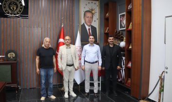 BHA Heyeti Elazığ Valisi Numan Hatipoğlu’nu ziyaret etti