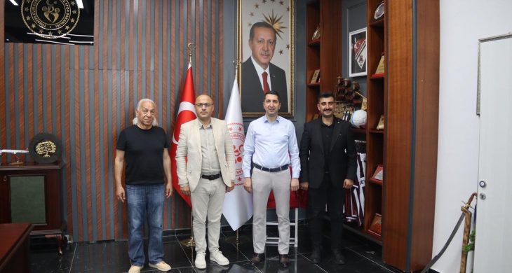 BHA Heyeti Elazığ Valisi Numan Hatipoğlu’nu ziyaret etti