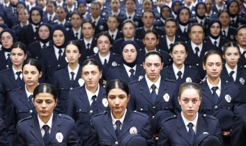 277 yeni mezun polis adayı büyük heyecan yaşadı